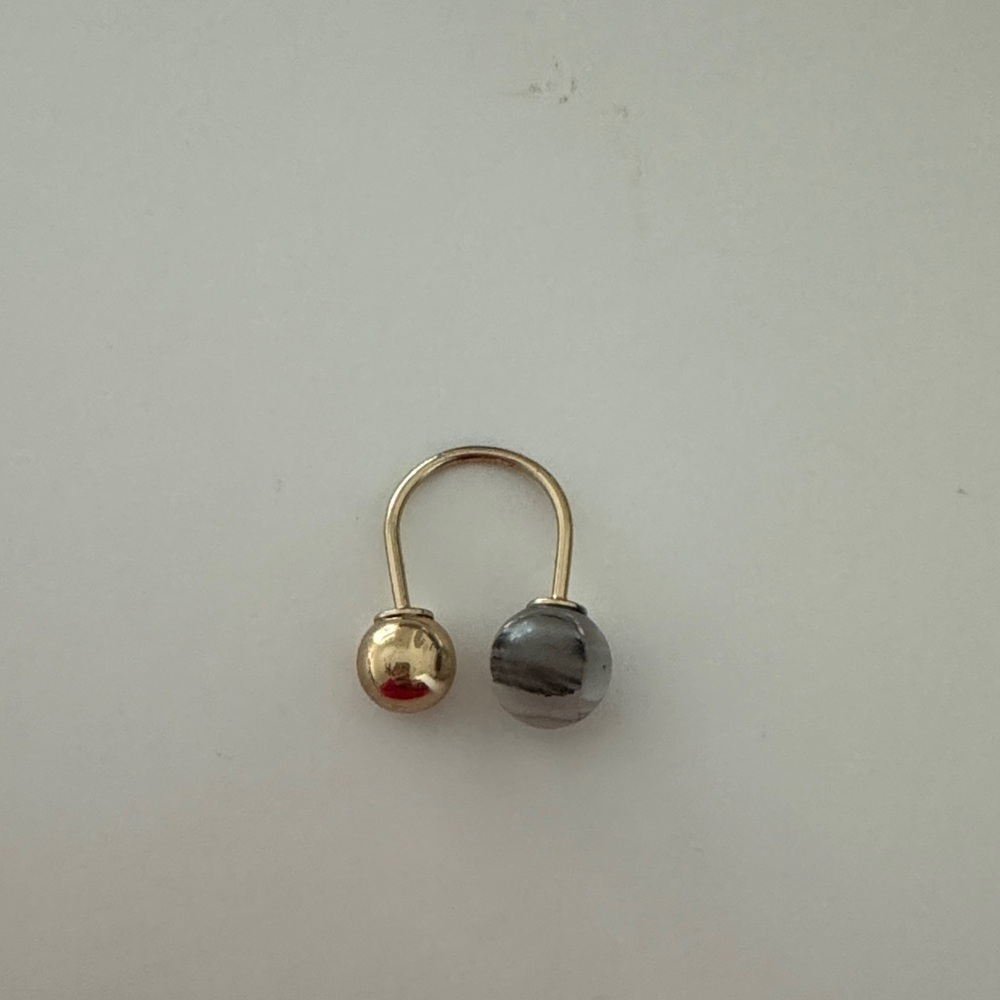 Elegant Gold and Silver Women's Jewelry Piece